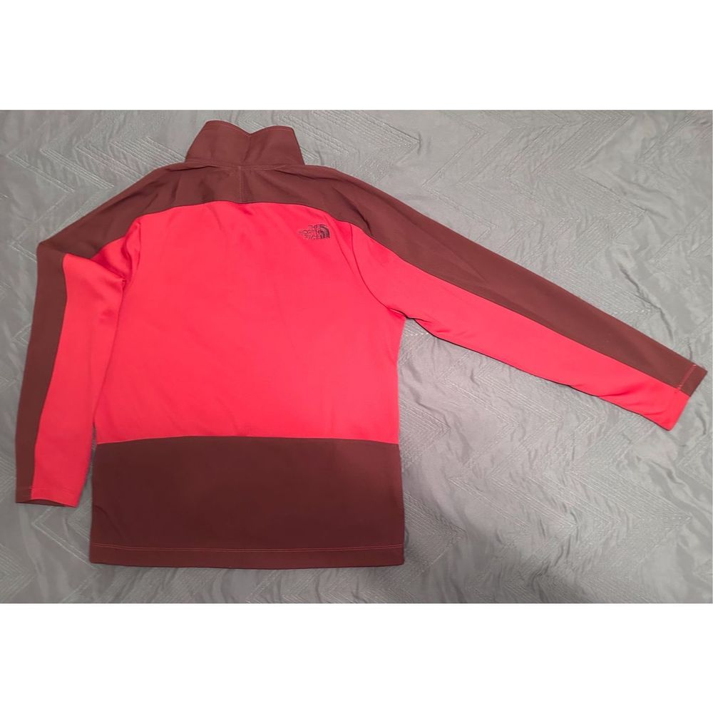 The North Face Soft Shell Apex Bionic Jacket A0909 Cordovan / TNF Red - Men’s L - Picture 2 of 12